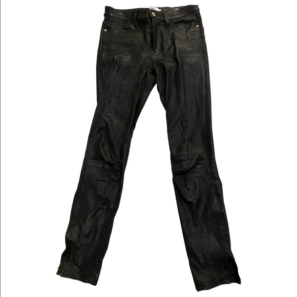 FRAME LEATHER SKINNY - Picture 1 of 4
